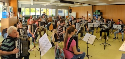 Probewochenende 1. Orchester (Bildautor: Patrick Stein)