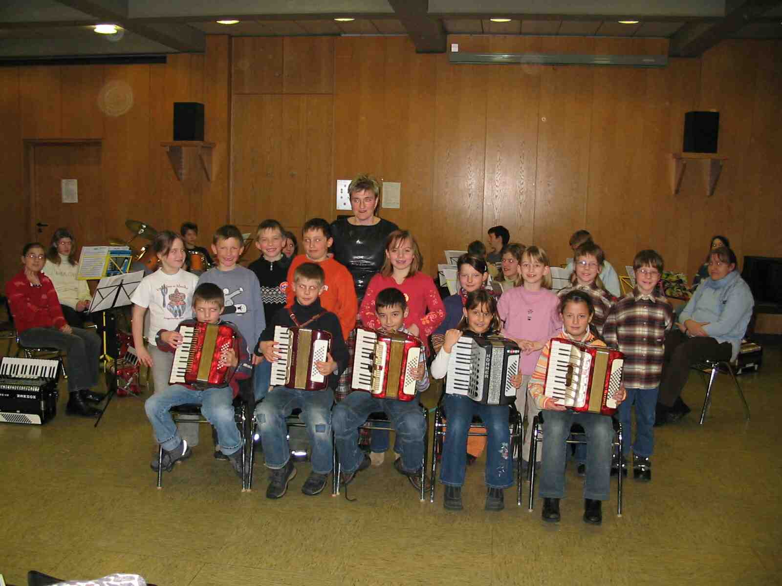 Abschlußkonzert Akkordeon-AG Großbottwar 2005