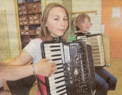 Beim Einspielen ist bei den jungen Knstlern von Nervositt noch nichts zu spren.    Foto: avanti